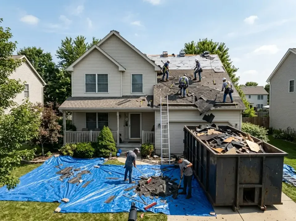 roof-replacement-debris-remova-004 — frequently asked questions, Cheapest Dumpster Rentals in Brazil, IN